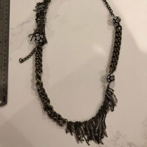 Harajuku Lovers Brass Metal Necklace